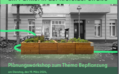 Parklet in der Krefelder Straße – Planungsworkshop
